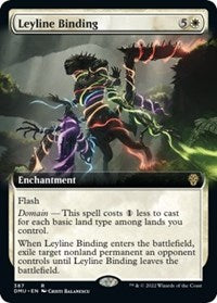 Leyline Binding (Extended Art) (387) [Dominaria United]