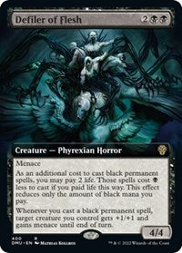 Defiler of Flesh (Extended Art) (400) [Dominaria United]