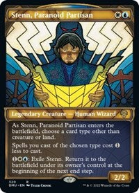 Stenn, Paranoid Partisan (Showcase) (320) [Dominaria United]