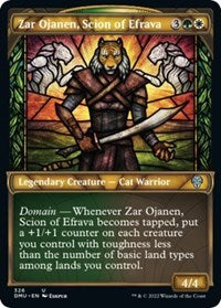 Zar Ojanen, Scion of Efrava (Showcase) (326) [Dominaria United]