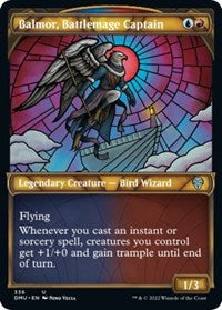 Balmor, Battlemage Captain (Textured Foil) (336) [Dominaria United]
