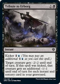 Tribute to Urborg (113) [Dominaria United]