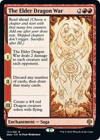 The Elder Dragon War (121) [Dominaria United]