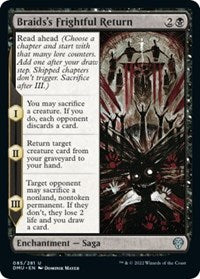 Braids's Frightful Return (85) [Dominaria United]