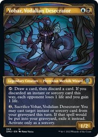 Vohar, Vodalian Desecrator (Textured Foil) (366) [Dominaria United]