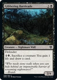 Gibbering Barricade (95) [Dominaria United]