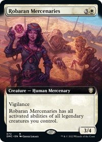 Robaran Mercenaries (Extended Art) (72) [Commander: Dominaria United]