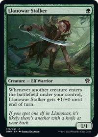 Llanowar Stalker (171) [Dominaria United]
