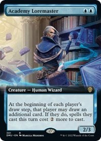 Academy Loremaster (Extended Art) (391) [Dominaria United]