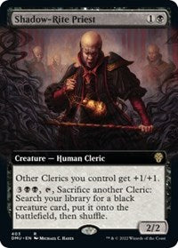 Shadow-Rite Priest (Extended Art) (403) [Dominaria United]
