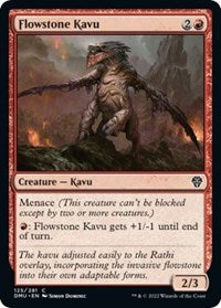 Flowstone Kavu (125) [Dominaria United]