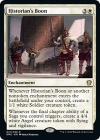 Historian's Boon (21) [Commander: Dominaria United]