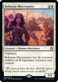 Robaran Mercenaries (22) [Commander: Dominaria United]