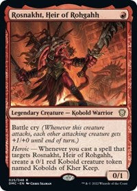 Rosnakht, Heir of Rohgahh (25) [Commander: Dominaria United]