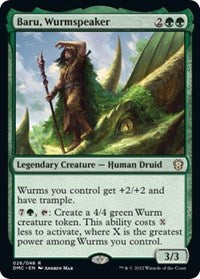 Baru, Wurmspeaker (26) [Commander: Dominaria United]