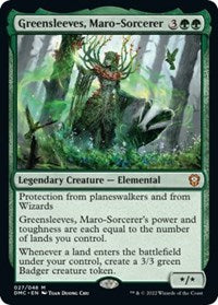 Greensleeves, Maro-Sorcerer (27) [Commander: Dominaria United]