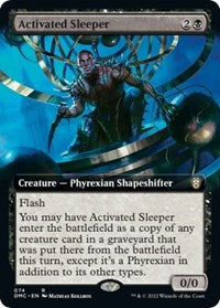 Activated Sleeper (Extended Art) (74) [Commander: Dominaria United]
