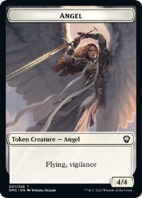 Angel Token (1) [Commander: Dominaria United]