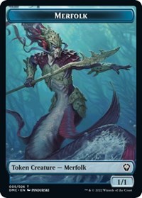 Merfolk Token (5) [Commander: Dominaria United]