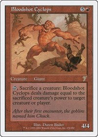 Bloodshot Cyclops (176) [7th Edition]