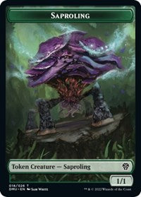 Saproling Token (18) [Dominaria United]