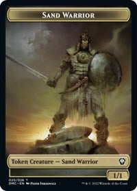 Sand Warrior Token (20) [Commander: Dominaria United]