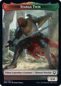 Stangg Twin Token (21) [Commander: Dominaria United]