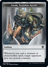 Emblem - Ajani, Sleeper Agent (25) [Dominaria United]