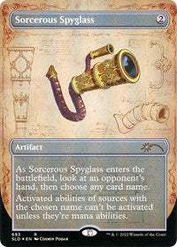 Sorcerous Spyglass (Borderless) (693) [Secret Lair Drop Series]