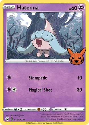 Hatenna 018/073  Trick or Trade BOOster Bundle - Promo