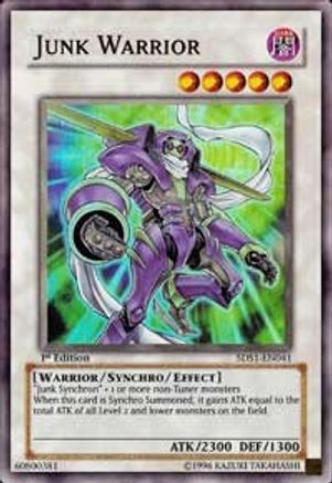 Junk Warrior (UR) (5DS1-EN041) - 5D's 2008 Starter Deck Unlimited
