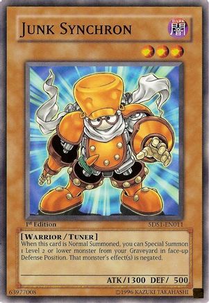 Junk Synchron (5DS1-EN011) - 5D's 2008 Starter Deck 1st Edition