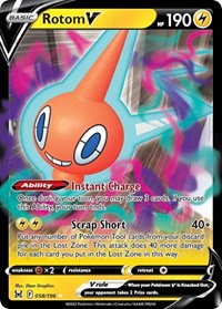 Rotom V (058/196) [SWSH11: Lost Origin]