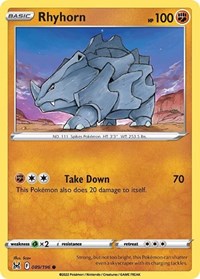Rhyhorn (089/196) [SWSH11: Lost Origin]