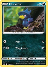 Murkrow (114/196) [SWSH11: Lost Origin]