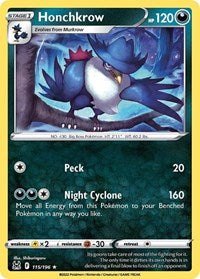 Honchkrow (115/196) [SWSH11: Lost Origin]