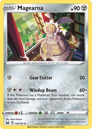 Magearna 128/196  SWSH11 Lost Origin - Rare