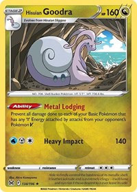 Hisuian Goodra (134/196) [SWSH11: Lost Origin]