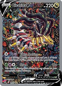 Giratina V (Alternate Full Art) (186/196) [SWSH11: Lost Origin]