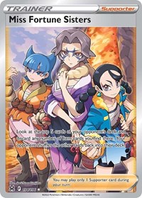 Miss Fortune Sisters (Full Art) (194/196) [SWSH11: Lost Origin]