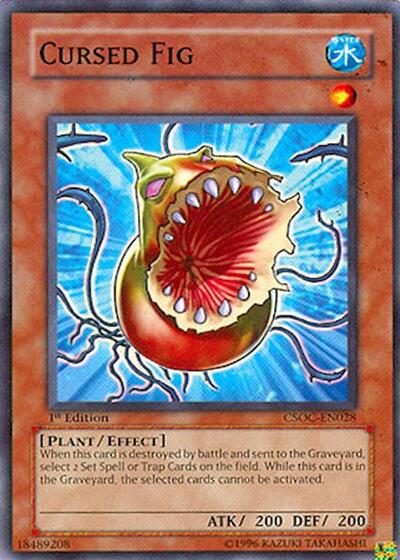 Cursed Fig (CSOC-EN028) [Crossroads of Chaos]