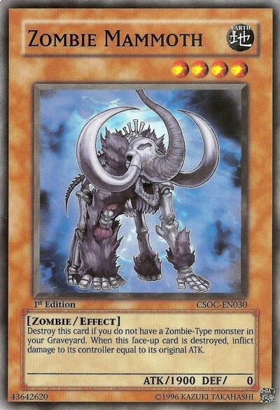 Zombie Mammoth (CSOC-EN030) [Crossroads of Chaos]