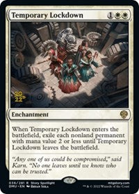 Temporary Lockdown (36) [Prerelease Cards]