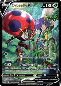 Orbeetle V (TG12/TG30) [SWSH11: Lost Origin Trainer Gallery]
