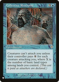 Collective Restraint (49/350) [The List Reprints]