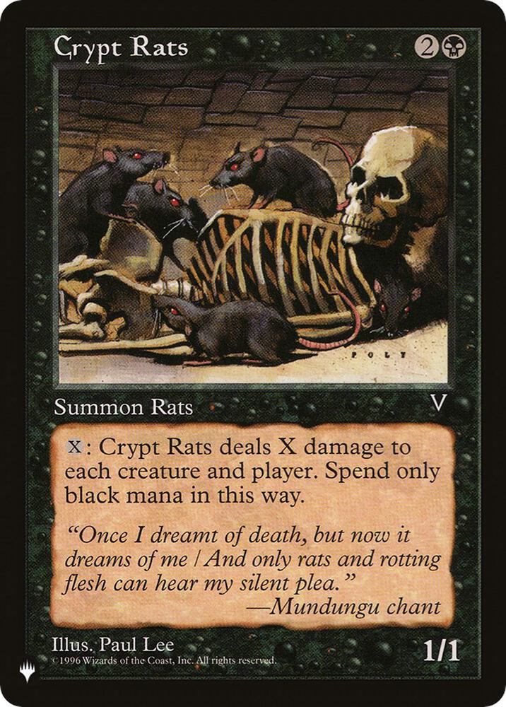 Crypt Rats [The List Reprints]