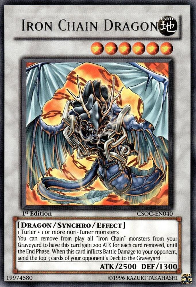 Iron Chain Dragon (CSOC-EN040) [Crossroads of Chaos]
