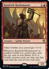 Rundvelt Hordemaster (142) [Prerelease Cards]