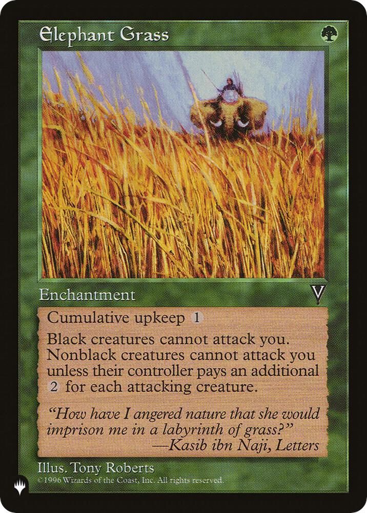 Elephant Grass [The List Reprints]