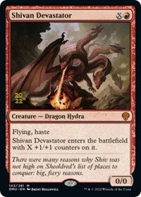 Shivan Devastator (143) [Prerelease Cards]
